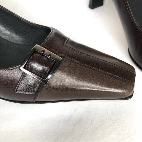 Peter Kaiser Brown Leather Heels - Picture 13 of 16